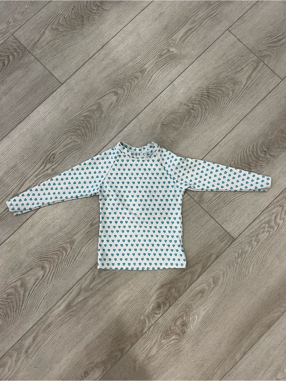 Minnow x roller rabbit collab “mint hearts” - size 2T VGUC